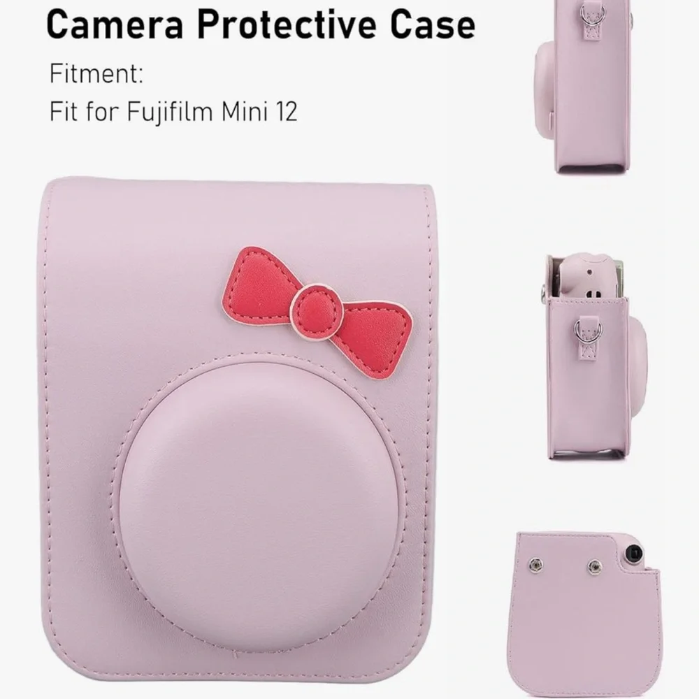 Pink Camera Bag with Red Bow for Mini 12 New